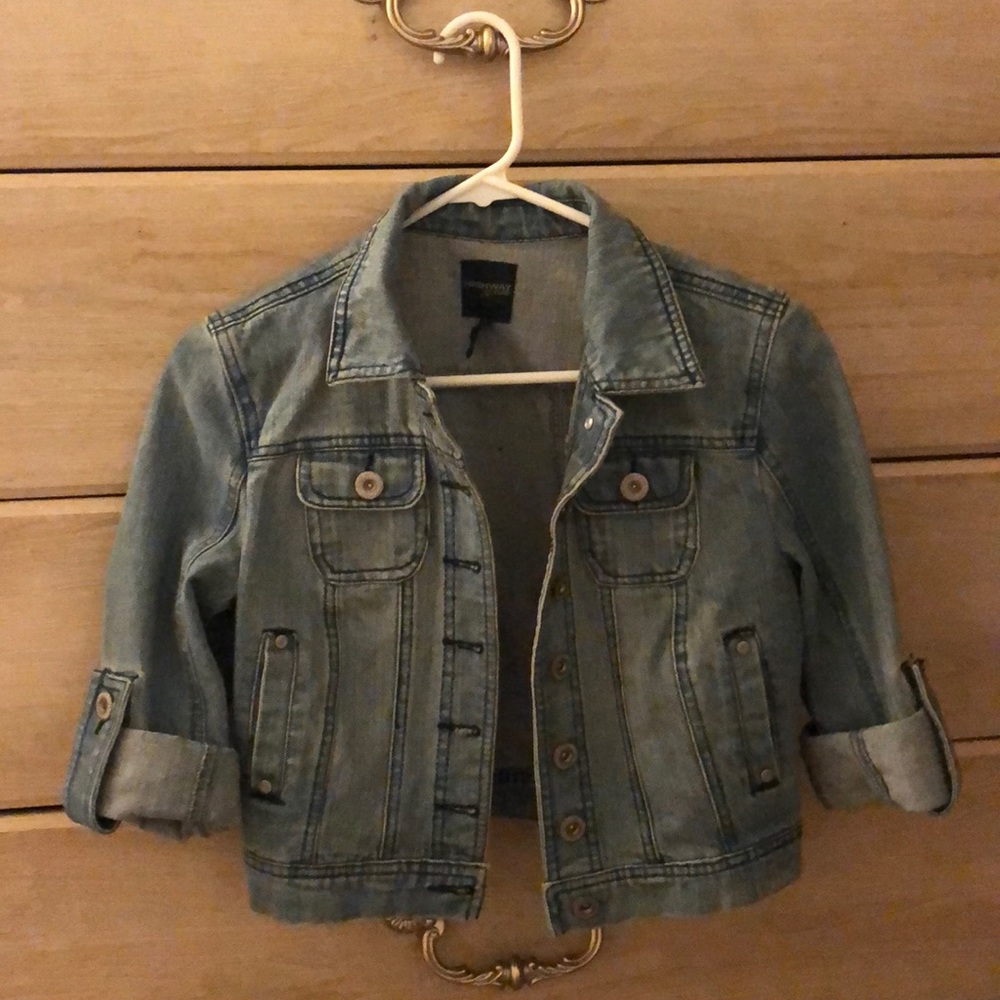 Cropped Jean Jacket